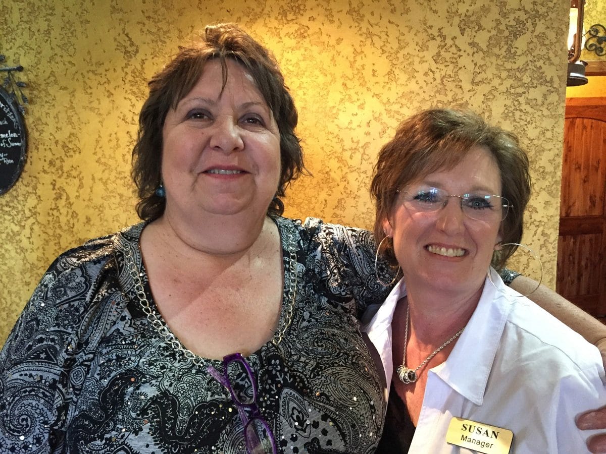 Cindy Mittelstedt and manager Susan