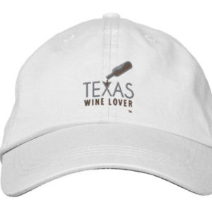 Texas Wine Lover adjustable hat front