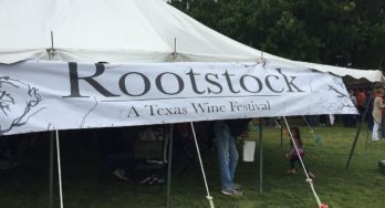 Rootstock Wine Festival sign
